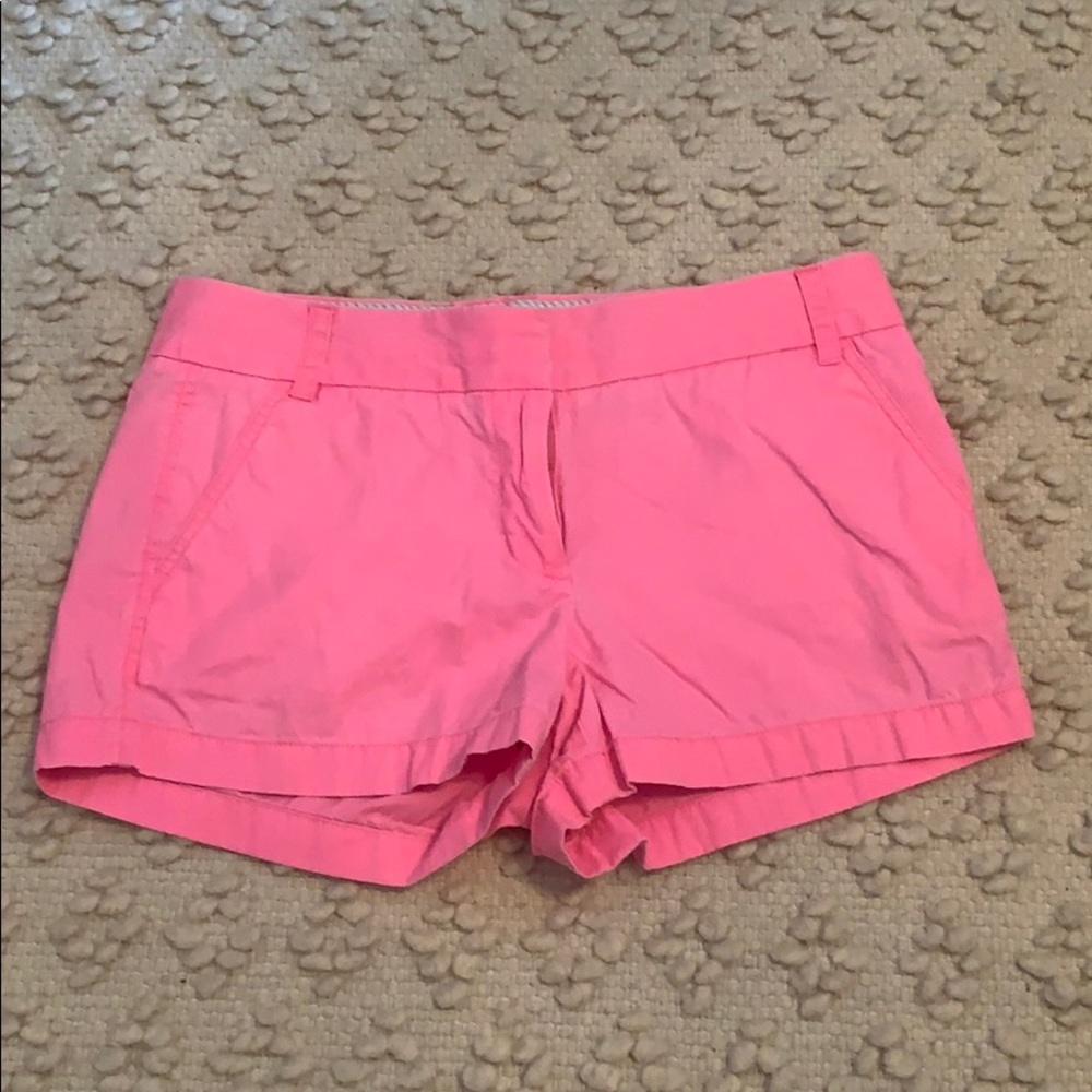 Pink J Crew shorts
